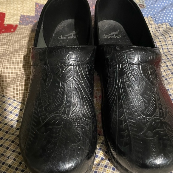 Dansko size 41 Black leather  in excellent condition - Picture 1 of 9